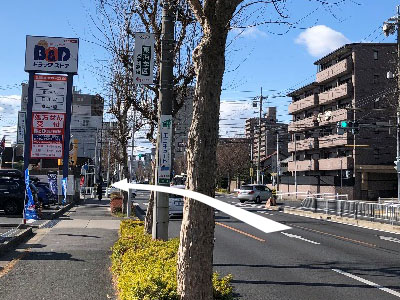 すずきクリニック耳鼻咽喉科 看板